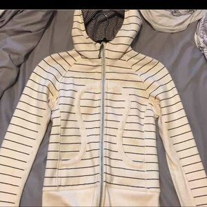 NWOT Lululemon striped scuba!